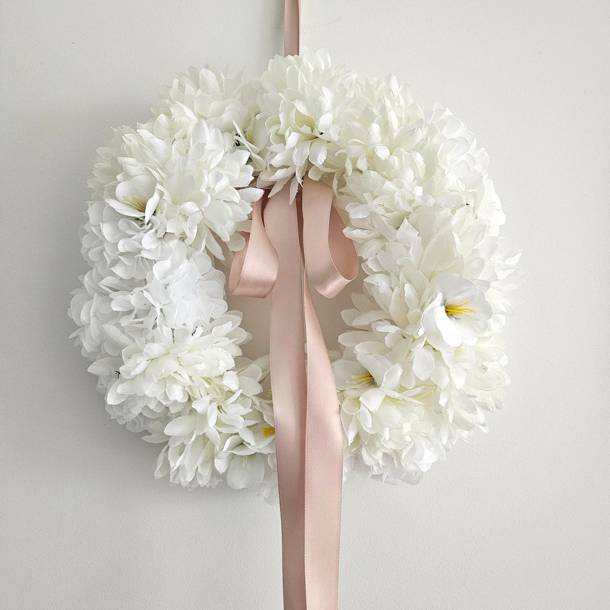 Wianek chmurka ecru '35cm